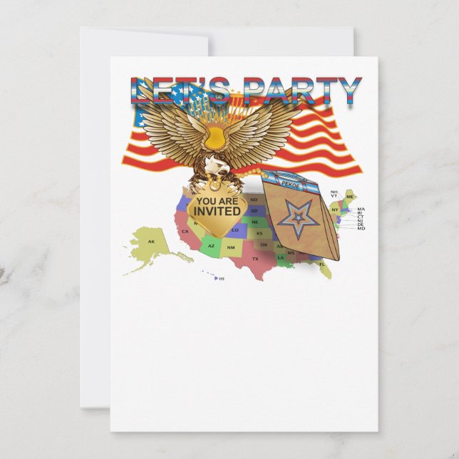 Tea-Party-Version-1 Invitation (Front)