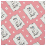 Tea Party Westie - West Highland White Terrier Fabric