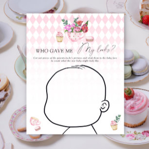 Tea party - Who gave me my looks baby game