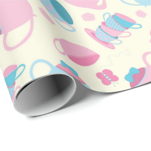 Tea Party Wrapping Paper