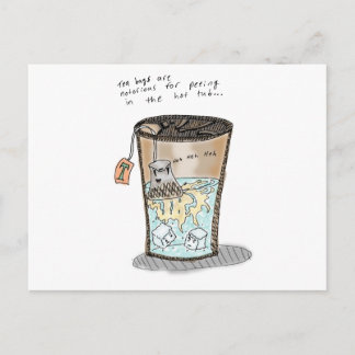 Tea Pee Postcard