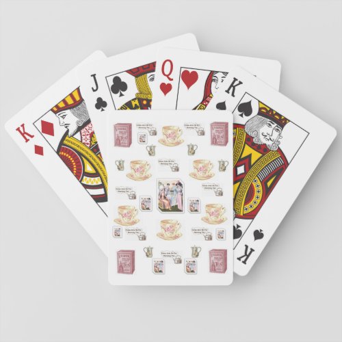 Tea Playing Card Deck