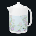 Tea Pot  : A Mist Of Wild Flowers<br><div class="desc">illustration : Wild Flowers within a Mist</div>