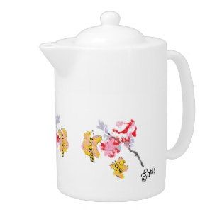 Tea Pot: Japanese Spring Song Teapot