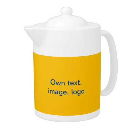 Tea Pot Medium Yellow