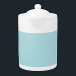 Tea Pot. Powder Blue. Teapot<br><div class="desc">Tea Pot. Powder Blue.</div>