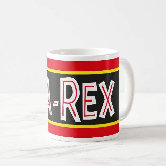 Tea Rex Coffee Mug (Front Right)