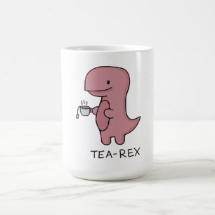 Tea-Rex, Cute Dinosaur , Funny Lover Dino Coffee Mug