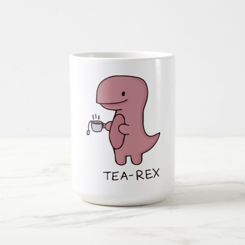 Tea_Rex Cute Dinosaur  Funny Lover Dino  Coffee Mug