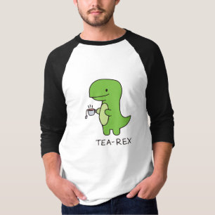 Tea-Rex, Cute Dinosaur , Funny Lover Dino T-Shirt