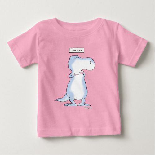 TEA REX dinosaur by Boynton Baby T_Shirt