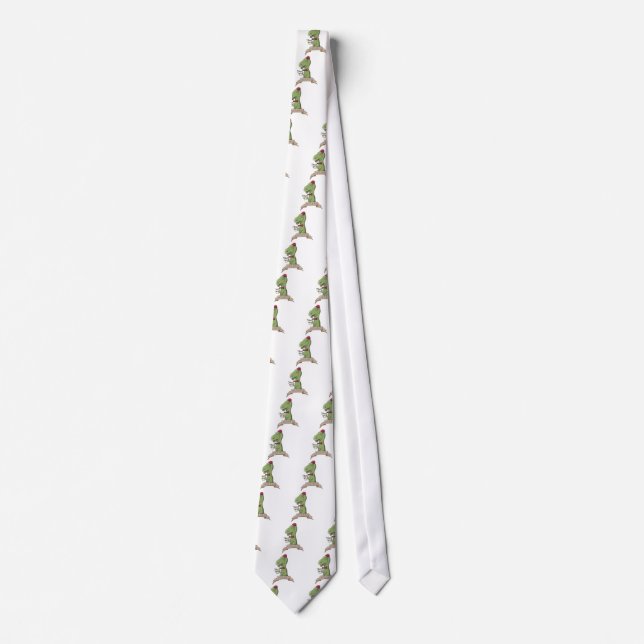 Tea Rex Dinosaur Neck Tie (Front)