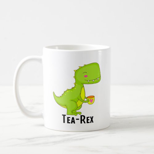 Tea_Rex Illustration Coffee Mug