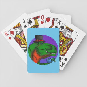 Tea-Rex Playing Cards