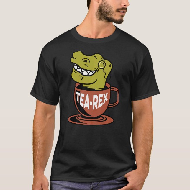 Tea Rex Tea T-Shirt (Front)