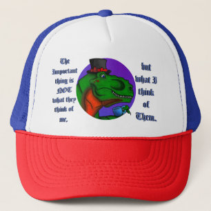 Tea-Rex Trucker Hat