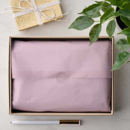 Tea Rose Pink Solid Color Tissue Paper