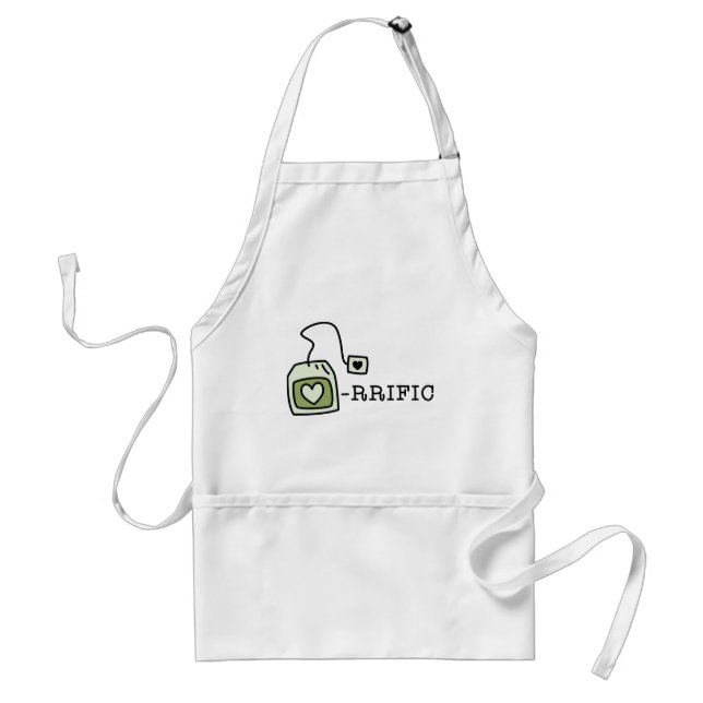 Tea-rrific Adult Apron (Front)
