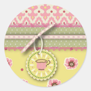 Tea Service Sticker II