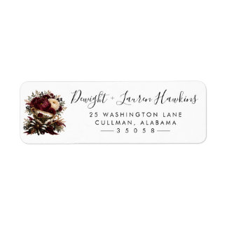 Tea Set | Return Address Label