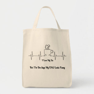 Tea Shopping Tote Bag