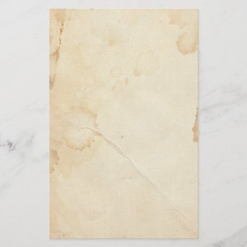 Tea Stained old paper Stationery