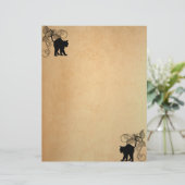 TEA STAINED PAPER Pentacle Enchanted Letterhead (Standing Front)