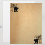 TEA STAINED PAPER Pentacle Enchanted Letterhead (Front/Back)