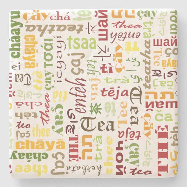 Tea Stone Coaster (Front)