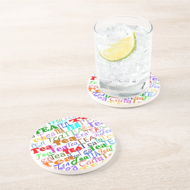 Tea Tea Tea! Coaster (Side)
