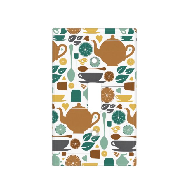 tea, tea, tea!  light switch cover (Front)