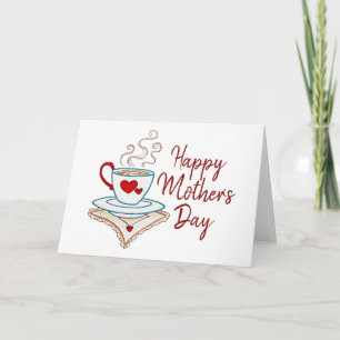 Tea Themed Mother's Day card