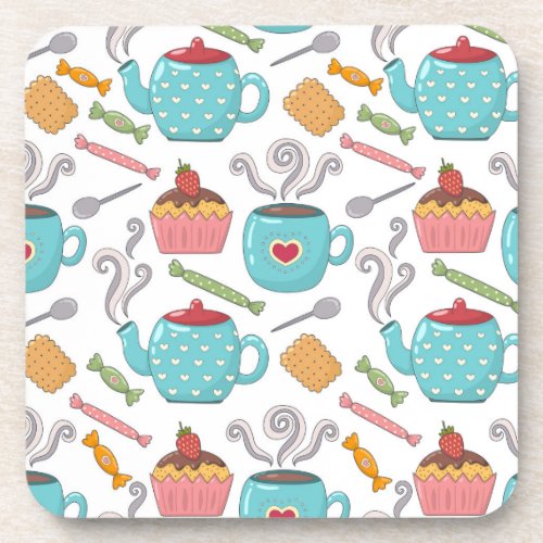 Tea Time and Sweets coaster