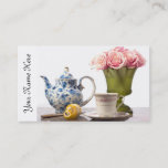 Tea Time Business Card at Zazzle