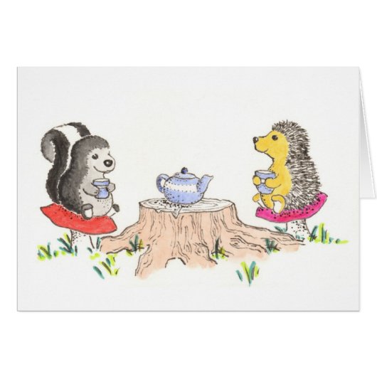 Tea Time Cards (Front Horizontal)