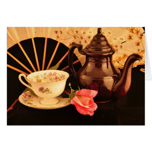 Tea Time Cards (Front Horizontal)