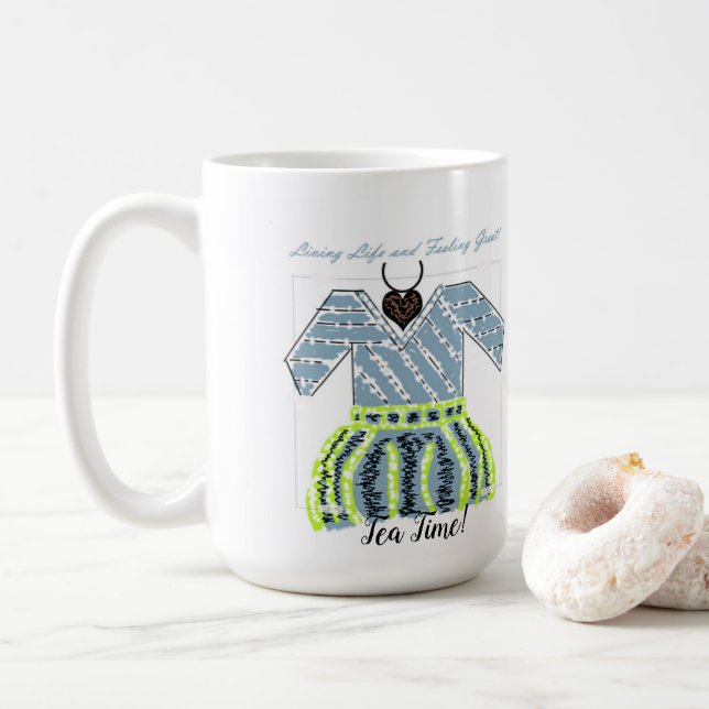Tea Time! Coffee Mug (With Donut)