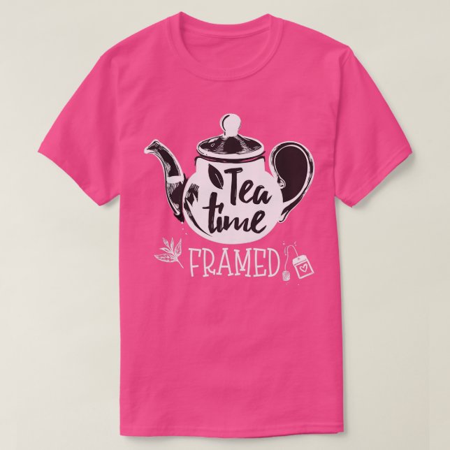 Tea Time Framed 3 T-Shirt (Design Front)
