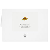 Tea Time Hats Cards (Back Horizontal)