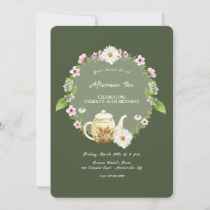 Tea Time Invitation