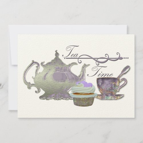 Tea Time Invitation