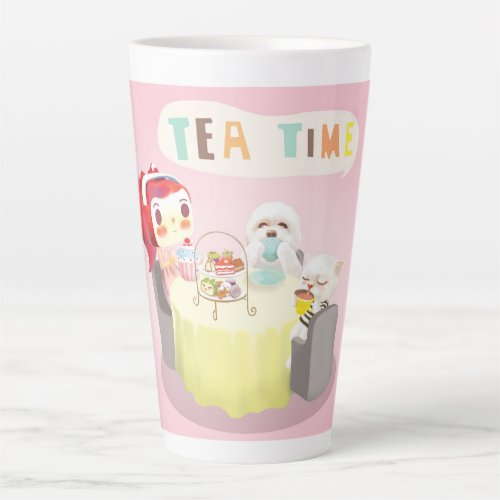 Tea Time Latte Mug