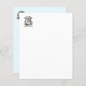 Tea Time Meow Time - Cute Cat and Tea Design (Front/Back)