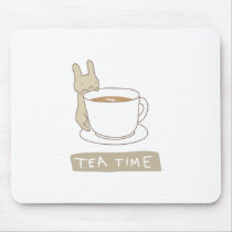 Tea time mouse pad