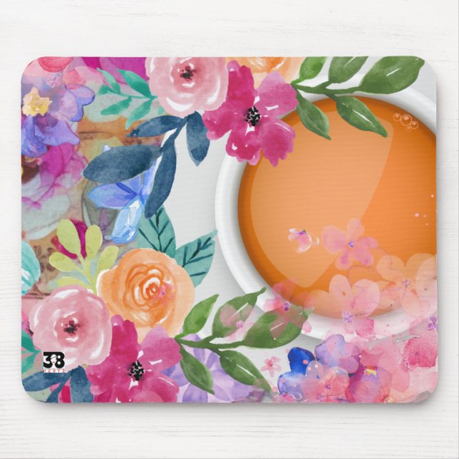 Tea Time Mouse Pad (Front)