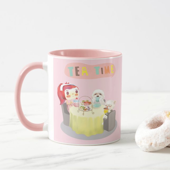 Tea Time Mug (With Donut)