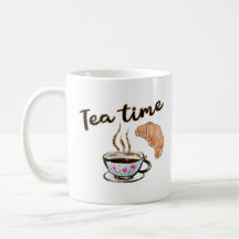 Tea time Mug, tea party mag, tea party accessories