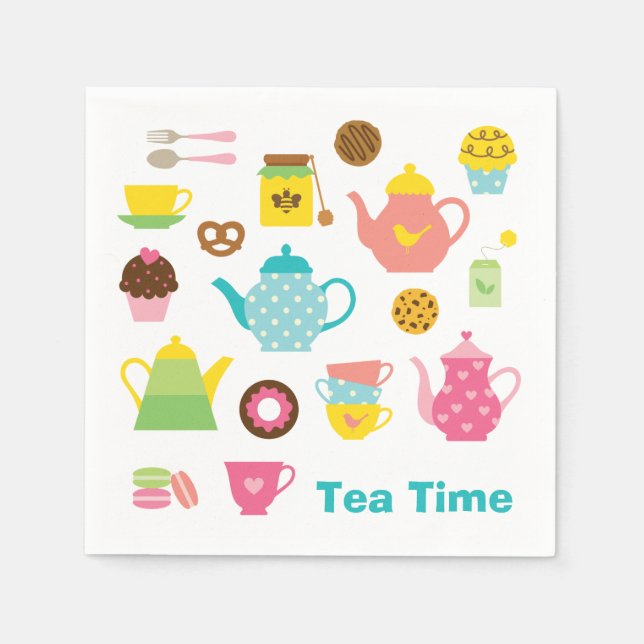 Tea Time Napkins (Front)