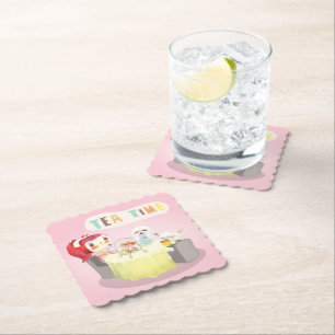 Tea Time Paper Coaster
