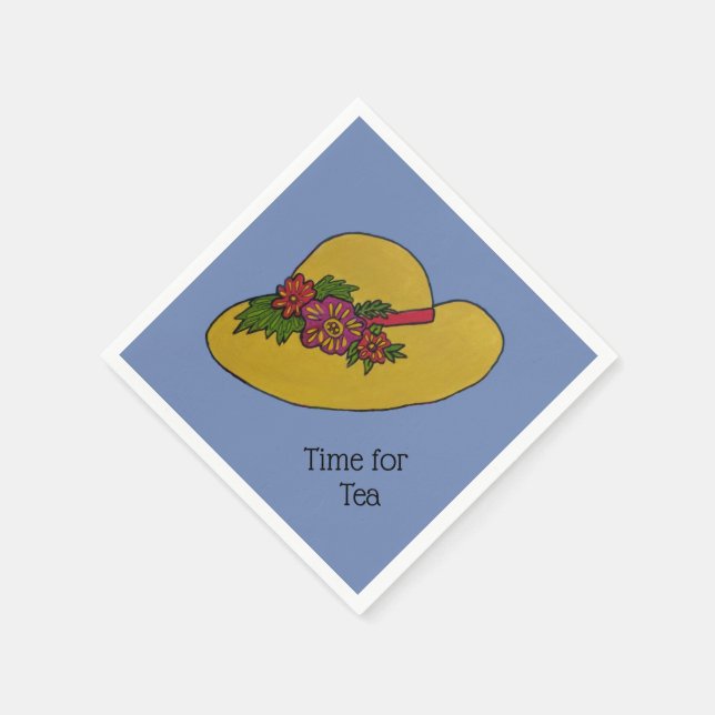 Tea Time Paper Napkins (Corner)
